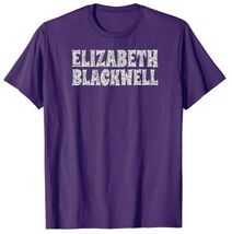 t-shirt featuring Elizabeth Blackwell's name
