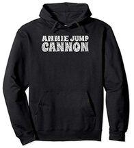 hoodie sweatshirt featuring the name of Annie Jump Cannon
