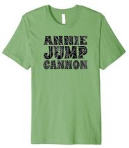 t-shirt featuring the name of Annie Jump Cannon