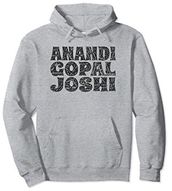 hoodie sweatshirt featuring name of Anandi Gopal Joshi