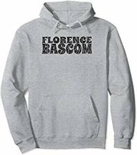 hoodie sweatshirt featuring the name of Florence Bascom