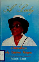 A Lady: A Biography of Lady Oyinkan Abayomi