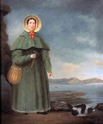 Mary Anning and her dog