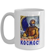 coffee mug featuring image of Valentina Tereshkova
