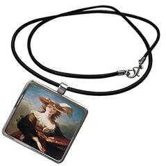 Necklace featuring painting by Elisabeth Vigee-Lebrun