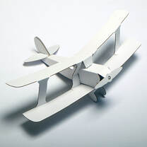 model of Amy Johnson's plane