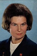 Valentina Tereshkova postcard