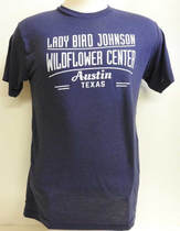 t-shirt with Lady Bird Johnson Wildflower Center logo