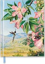 journal featuring a painting by Marianne North
