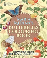 Maria Merian's Butterflies Colouring Book